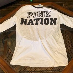 Long sleeve pink/Victoria secret shirt